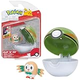 Pokémon PKW2652 - Clip and Go Pokéball - Bauz & Nestball,...