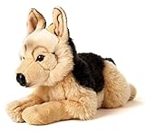 Uni-Toys - Deutscher Schäferhund, liegend - 45 cm (Länge) -...