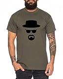Heisenberg Herren T-Shirt Hermanos Bad Mr White Breaking,...