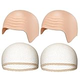Latex Glatze Perücke Set Glatzkopf Perücke Glatze Perücke Haut...