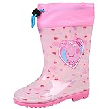 Peppa Pig Peppa Wutz Pinke Gummistiefel für Mädchen mit...