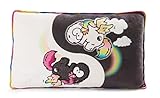 NICI Kuschelkissen Einhorn Rainbow Yin & Rainbow Yang – Flauschiges...
