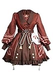 KoleGoe Erwachsene Genshin Hu Tao Cosplay Kostüm Hutao Kleid Lolita...
