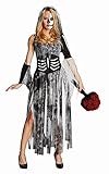 Zombiebraut Horrorbraut Halloween Gruselkleid Kostüm für Damen