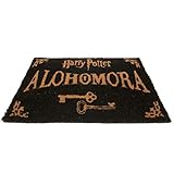 Harry Potter Alohomora Fußmatte (Einheitsgröße) (Schwarz)
