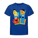 Spreadshirt Sesamstraße Kacheln Ernie und Bert Kinder T-Shirt,...