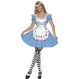 NET TOYS Alice im Wunderland Kostüm Märchenkostüm S 36/38 Alice...