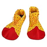 Generic 1 Paar Clownschuhe Universalgröße helle Clownschuhe...