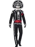 Halloween! Smiffys Kostüm Tag der Toten Señor Ossa, mit Jacke, Hose,...