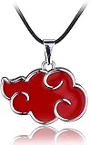 Wanjis Geniale Japanisches Anime Naruto Ketten Akatsuki Rot Wolke...