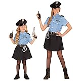 Widmann - Kinderkostüm Polizistin, Uniform, Cop, Polizei,...