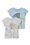 C&A Kinder Mädchen T-Shirt Motivprint|Verziert Die Eiskönigin 2er...