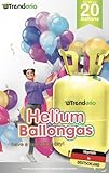 Helium Gasflasche für 20 Ballons | Heliumflasche 140L Gasfüllung...