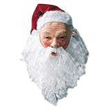 MCOSER Weihnachtsmann Maske Weihnachtsmaske Latexmaske Halloween Party...