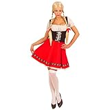 NET TOYS Kostüm Heidi Bayerin Dirndl bayrisch Wiesn Alpenmädchen...