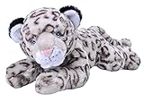 Wild Republic Ecokins Schneeleopard, Kuscheltier aus Stoff,...