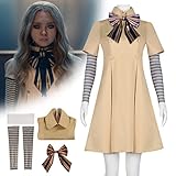 elechok M3gan Kostüm für Erwachsene, M3gan Horror Film Megan Puppe...