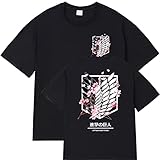 zhedu Anime Attack on Titan Comics Druck T-Shirts Weibliche Harajuku...