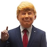 PartyHop Donald Trump Latex Maske Amerikanischer US-Präsident...