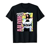 Aaliyah Buntes Muster der 90er Jahre T-Shirt