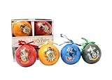 Ciao Set of 4 Harry Potter Hogwarts Houses decoupage Christmas Tree...