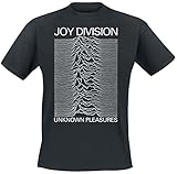 Joy Division Unknown Pleasures Herren-T-Shirt, kurzärmlig, Schwarz,...