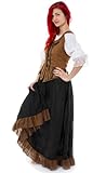 MAYLYNN 12234 - Mittelalter Kostüm Magd Schankmaid Bäuerin NEA,...