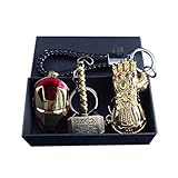 Pandacos The Avengers Endgame Schlüsselanhänger 3er Set Keychain aus...