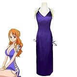 Shawla One-Pieces Nami Cosplay Kostüm Frauen Kleid Kimono Halloween...