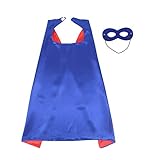Topways® Superhelden Kostüm Capes und Masken für Kinder, Masquerade...