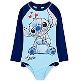 Disney Badeanzug Mädchen Einteiler Schwimmanzug Mädchen Langarm...