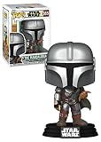 Funko POP! Star Wars: BoBF - The Mandalorian - Mando Mit Pouch - Star...