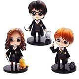 XINSHEN Zauberer Doll Figures Harry Potter Cake Topper Set, Magier...