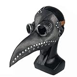 HXIZMY Pest Doktor Maske, Vogel Schnabelmaske, Lange Nase...
