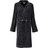 CAWÖ Home Bademäntel Damen Reißverschluss Leopard 4211 schwarz - 97...