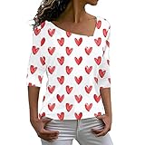 Damen Sommer T-Shirt Basic Basic Longsleeve Damen Crop Weihnachten...