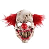 Di&Mi Scary Clown Maske, Horror Gruselig Latex Clown Masken für...