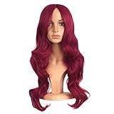 MapofBeauty 24 Zoll/60cm Charmante Kunststoff Faser Lange Wellige...