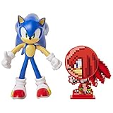 Jakks Pacific 400514 Basic Sonic Action Spielfigur 10 cm mit drehbarer...