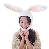 Kaninchen Hut mit Ohren Lustige Plüsch Hase Ohren Kappe Lustige...