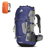 Lixada Wanderrucksack 60L Wasserdichter Trekkingrucksack Reiserucksack...