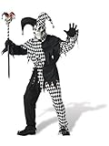 California Costumes Joker Kostüm, Hofnarr, Harkelin Evil Jester 00928...