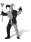 California Costumes Joker Kostüm, Hofnarr, Harkelin Evil Jester 00928...