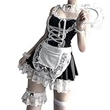 Zyimsva Maid Dress Halloween KostüM Maid Outfit Cospaly...