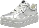 Buffalo Damen PAIRED Sneaker, Silver, 40 EU
