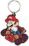 Nintendo Mario Kart - Drift, Schlüsselanhänger aus Gummi, 4.5 x 6 cm...