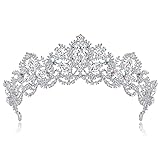 Glänzende Kristall Hochzeit Frauen Krone Mädchen Strass Festzug...