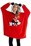 Disney Übergroße Kapuzenpullover Damen Hoodie Decke Mädchen...