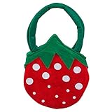 Faschingszubehör: Erdbeertasche