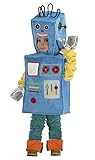 Rubies 702451-XS Roboter-Kostüm, Unisex-Kinder, blau, XS